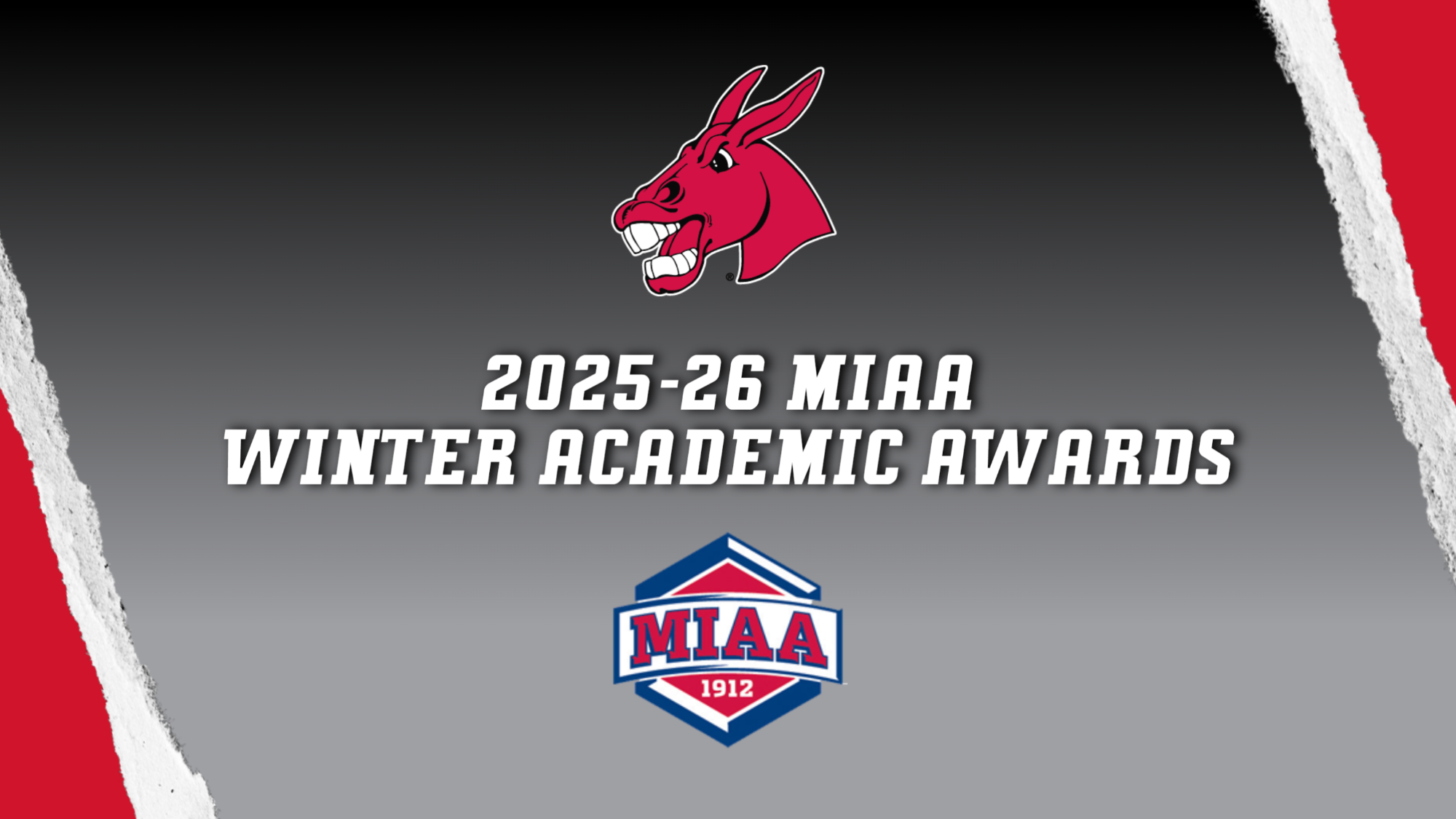 2025-26 MIAA Winter Sports Academic Awards graphic