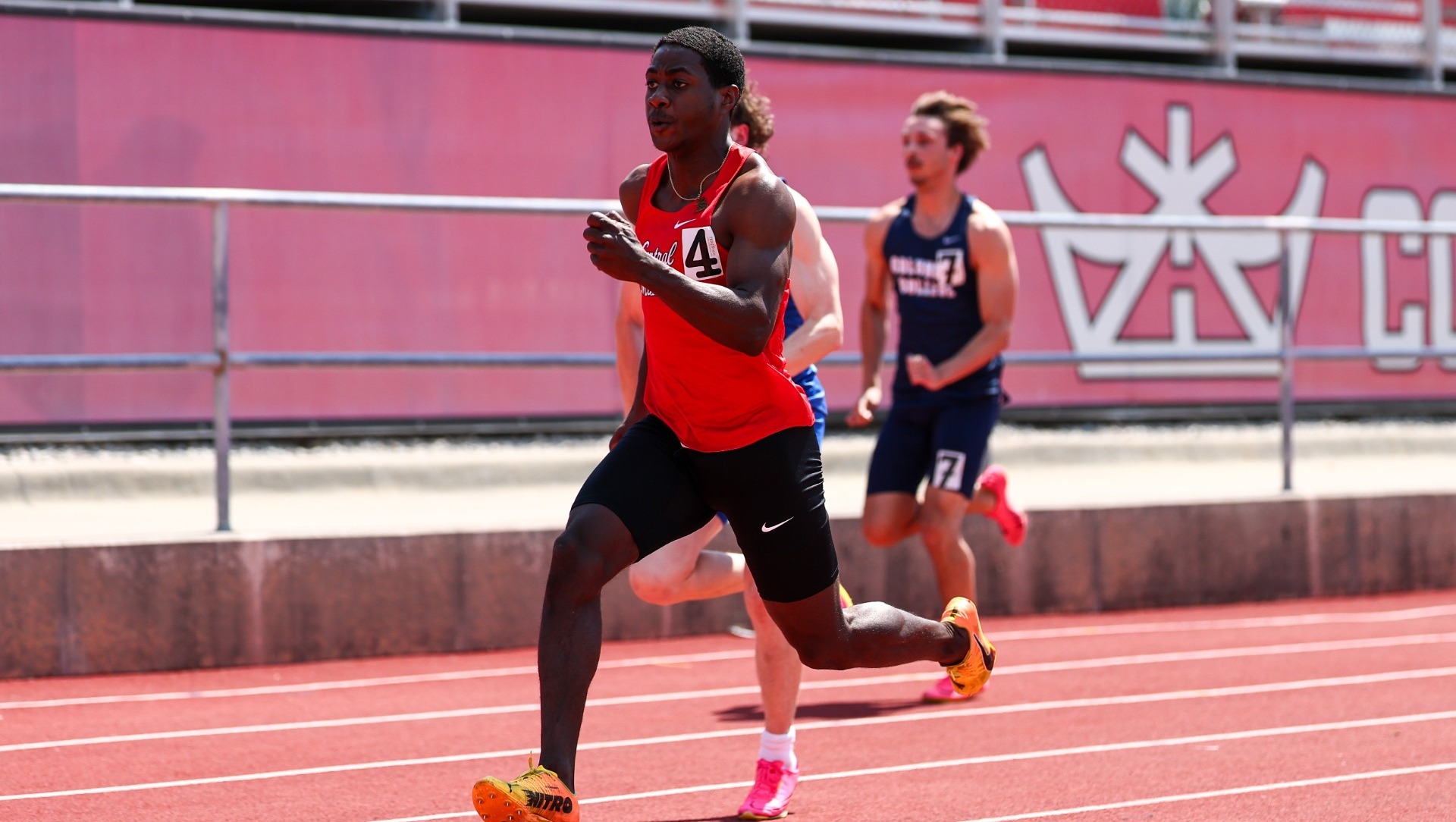 Ariel Kerr at the Kip and Kirk Outdoor Mule Relays on April 9, 2026