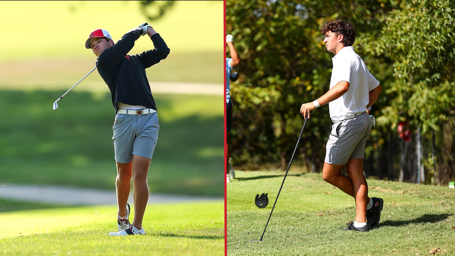 CJ Phillips and Brooks Baldwin 2026 All-MIAA Men's Golf Selections