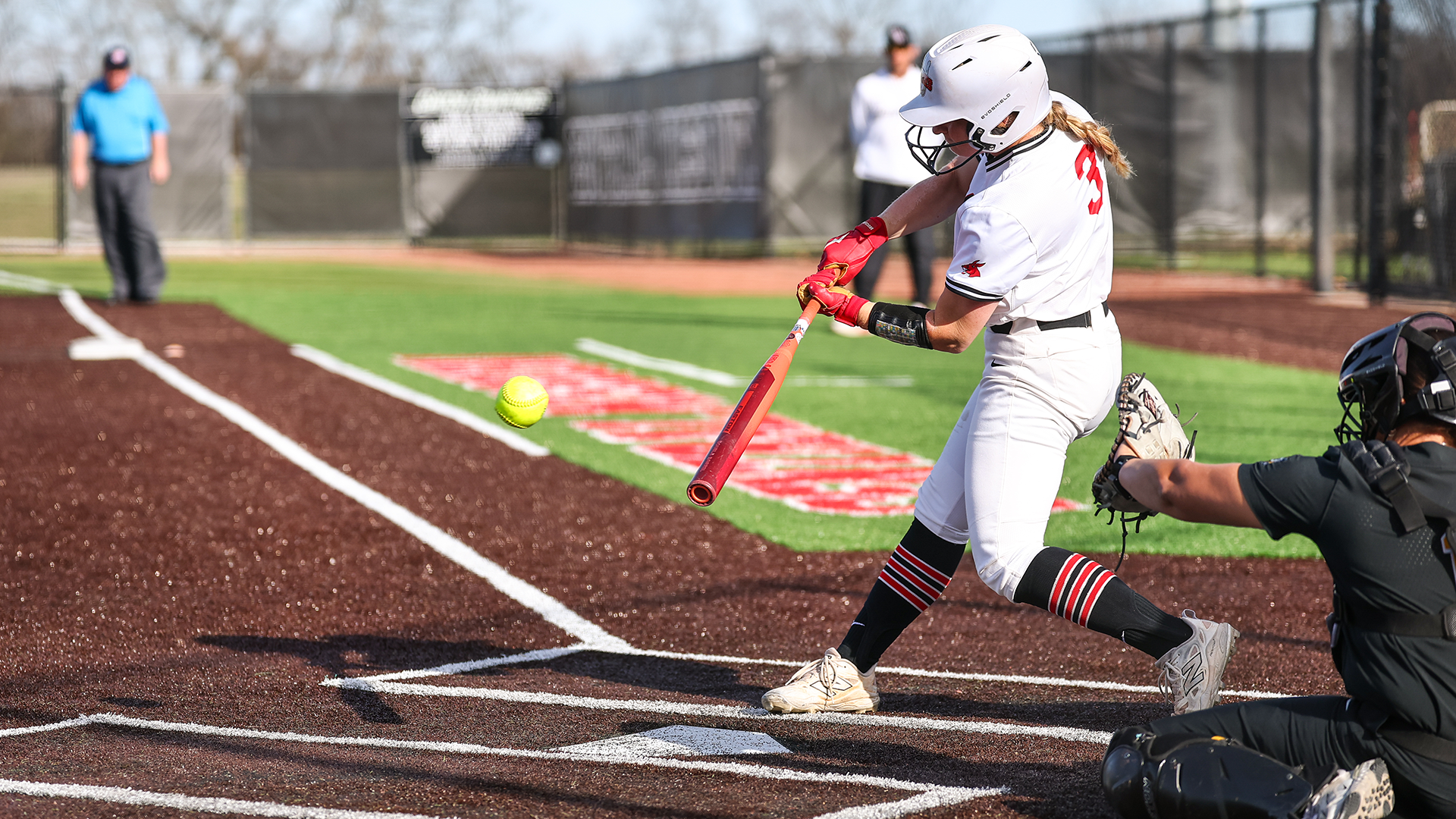 Aly Hageman swing vs Fort Hays State