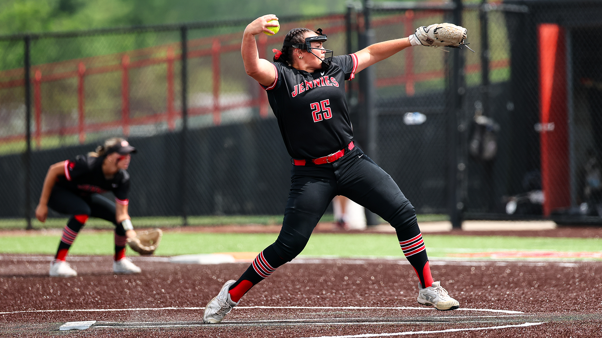 Andi Siebeneck pitching vs UNK