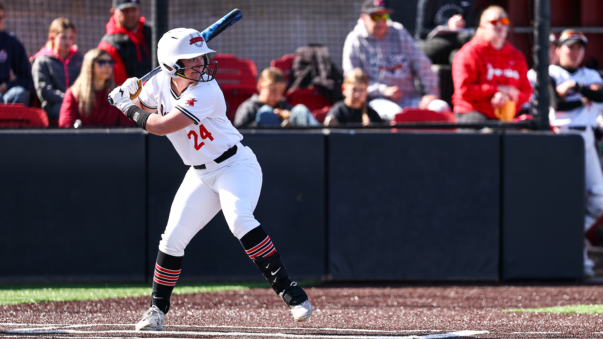 Emma McCall swing vs Fort Hays State