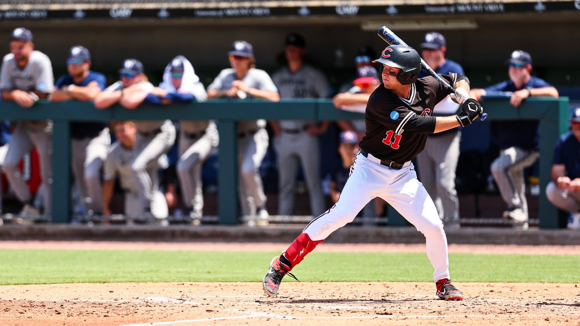 Cole Kreisel (11) vs. UT Tyler in the 2026 NCAA-II World Series in Cary, North Carolina, on May 29