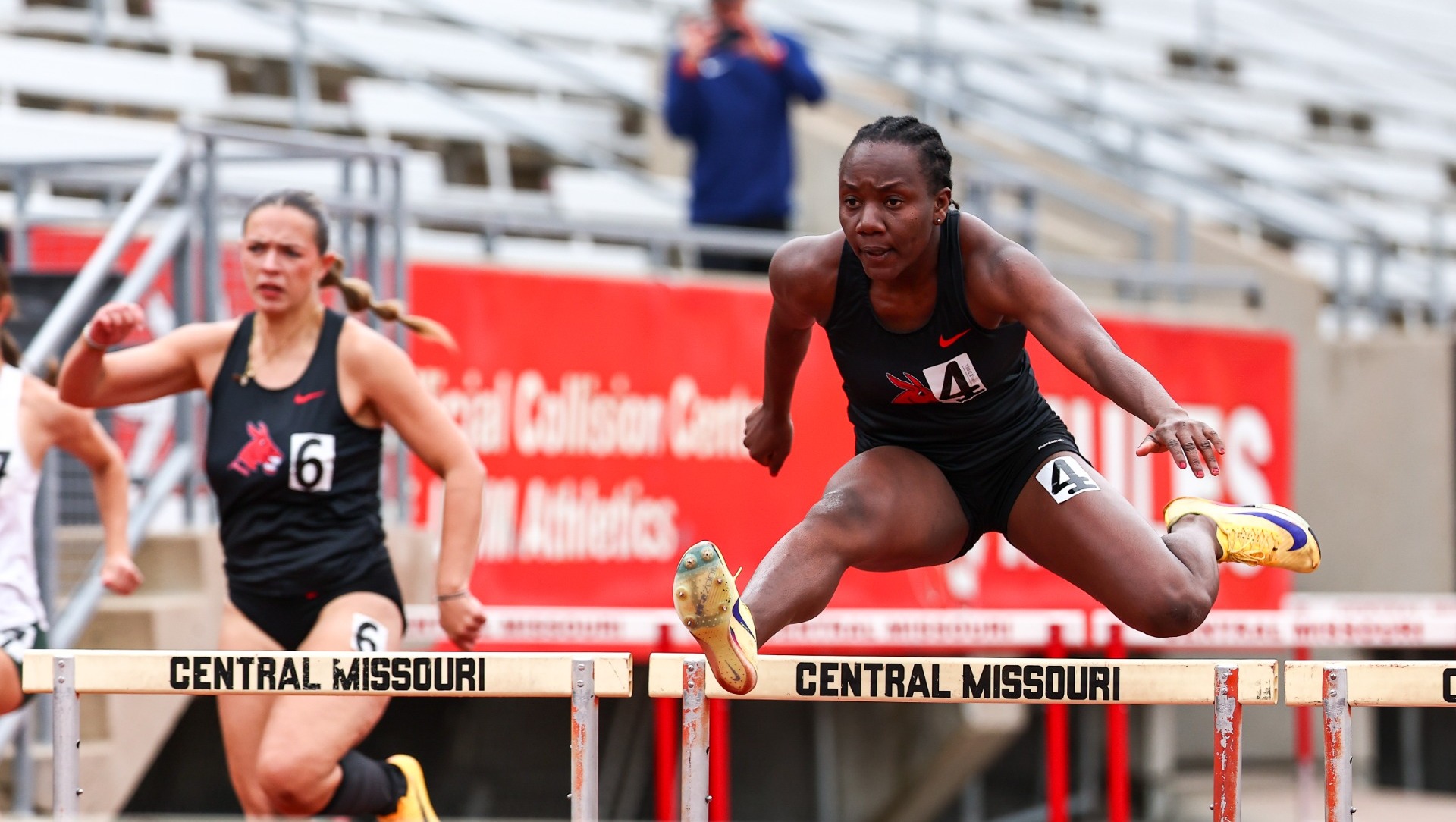 Chika Bekwunye at the Kip and Kirk Outdoor Mule Relays on Friday, April 10, 2026