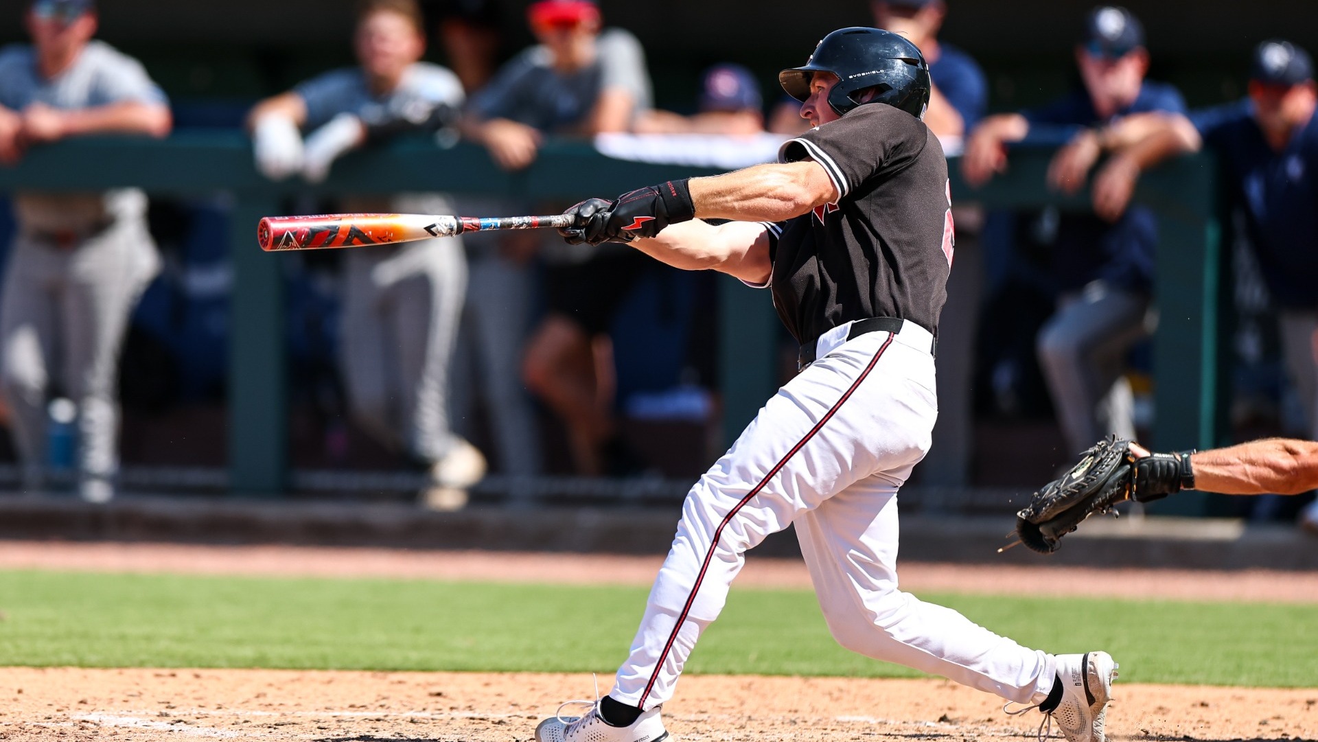 Brock Kobel (23) vs. UT Tyler in the NCAA-II World Series on Friday, May 29, 2026 in Cary, North Carolina