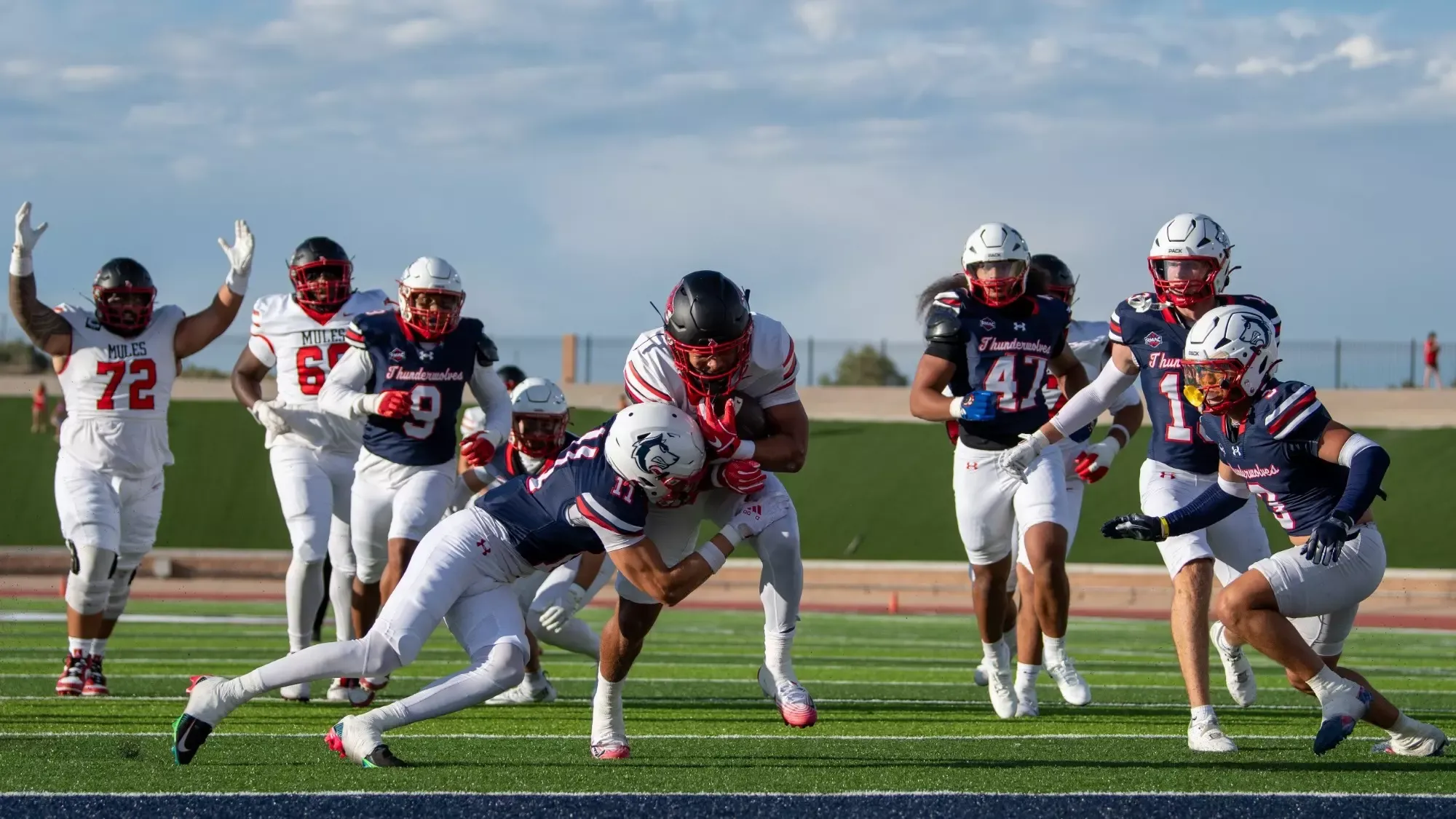 Running back DJ Brown at CSU Pueblo on August 27, 2026