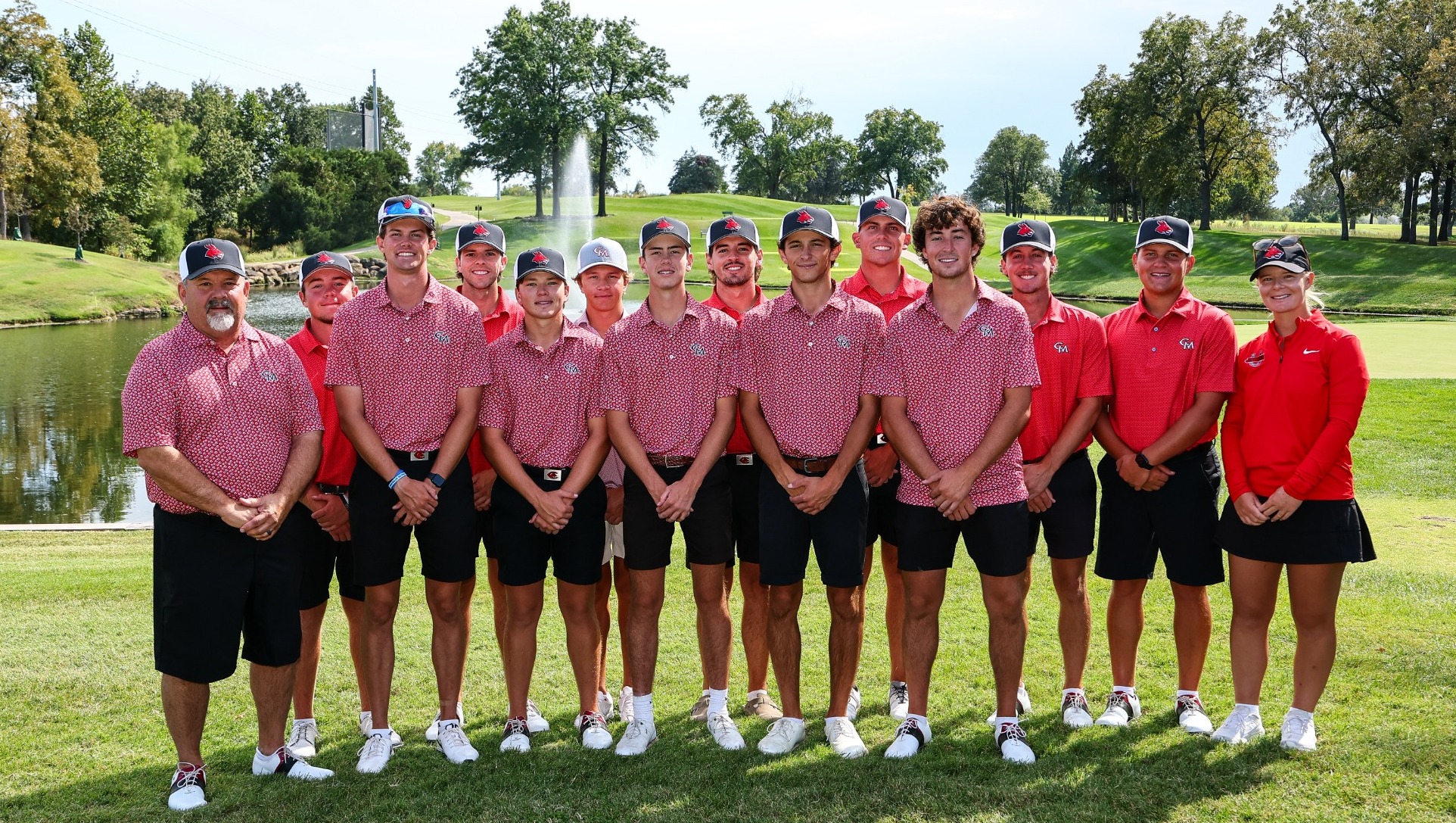 Men's golf team photo