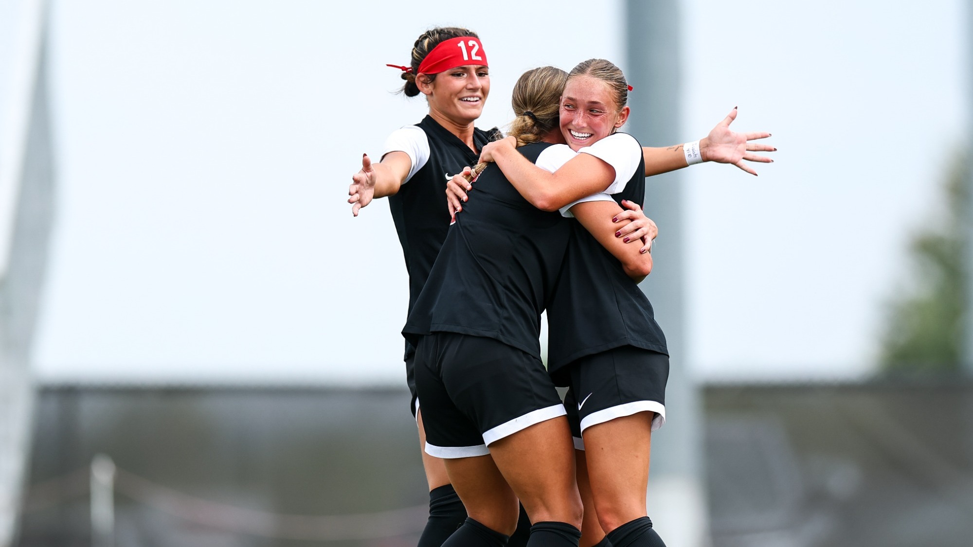 Jennies Soccer goal celebration in 2025