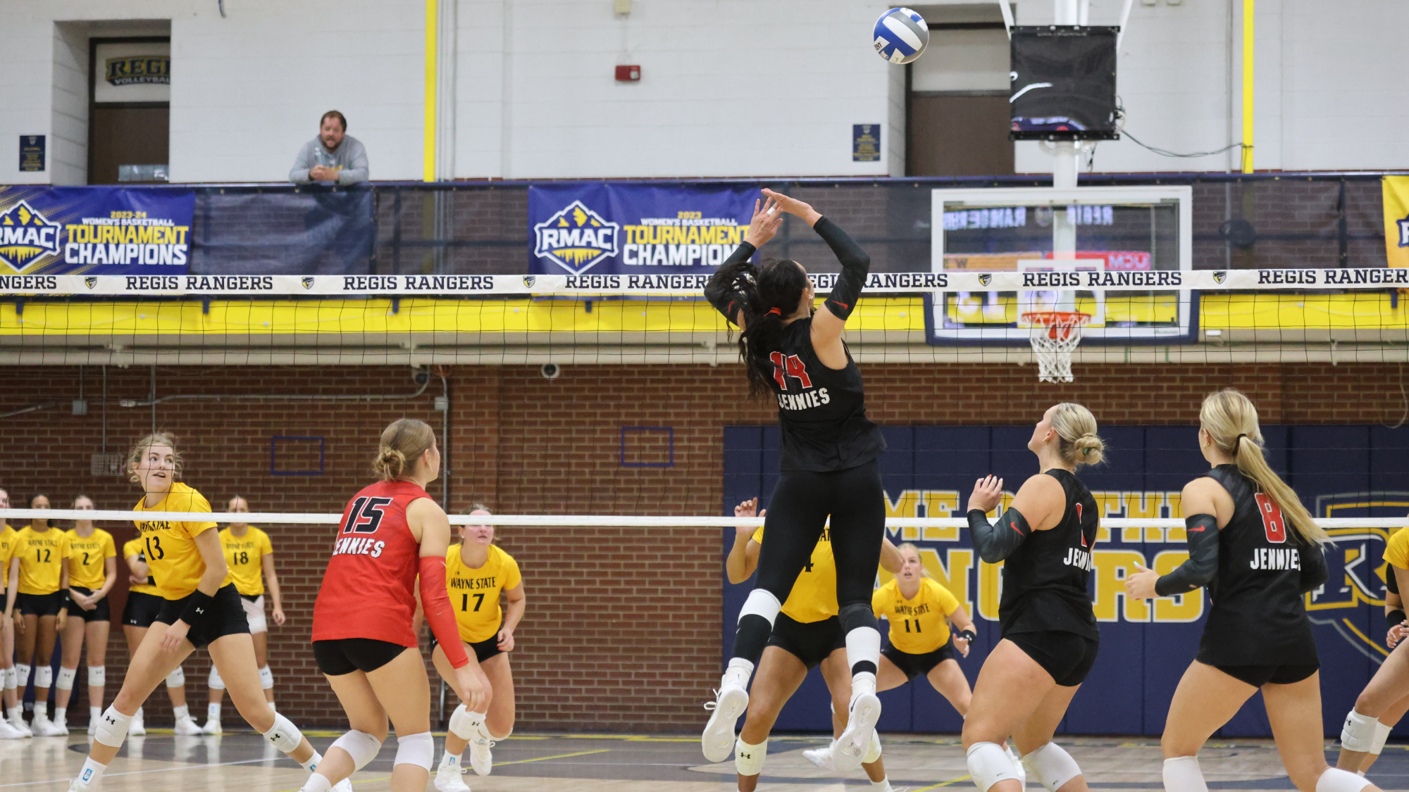 Kaelyn McDonald kill attempt vs Wayne State 