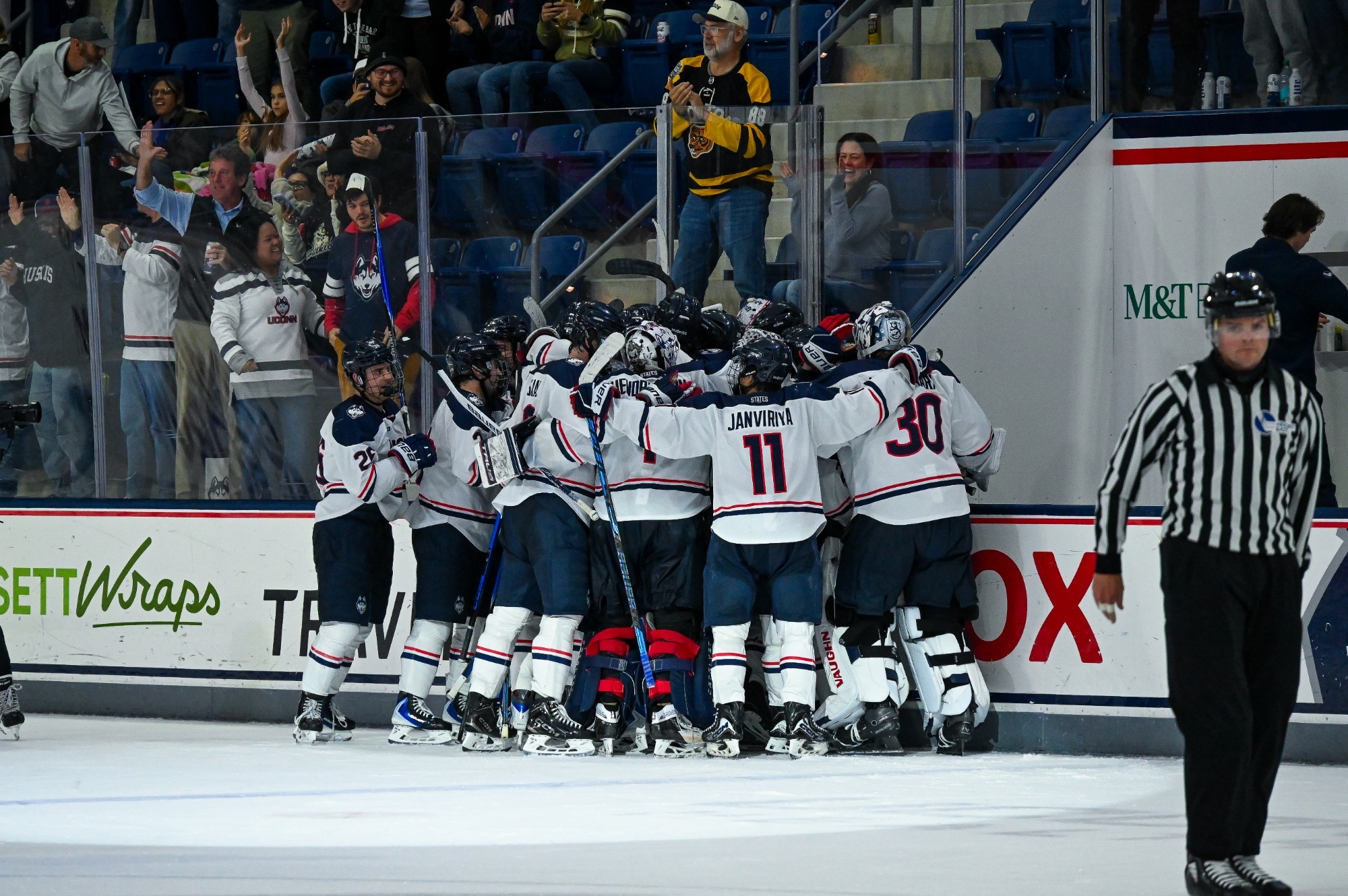 Muldowney’s overtime goal lifts UConn past No. 15 Boston University