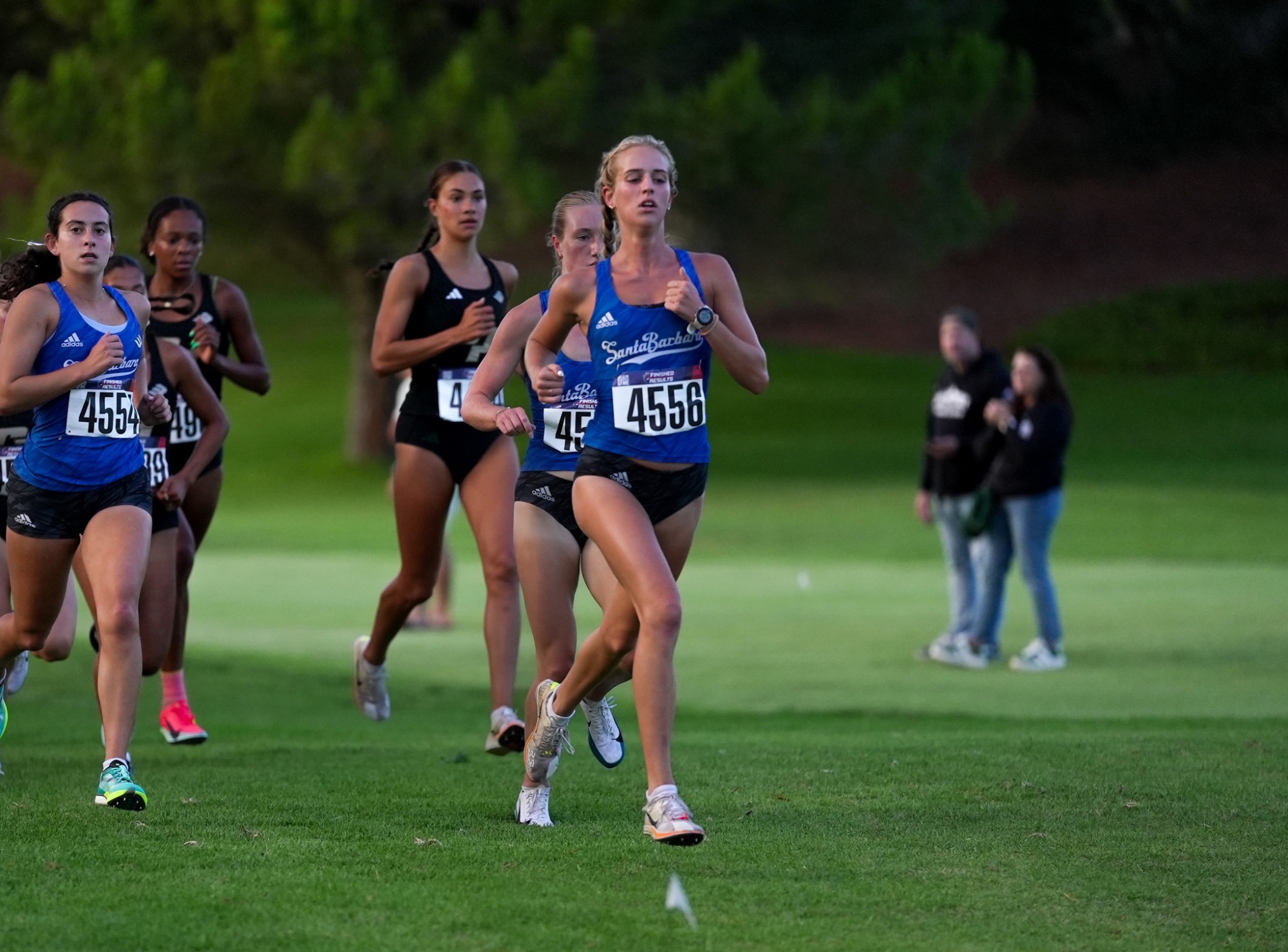 Addie Oversmith leading the women's squad in Oregon