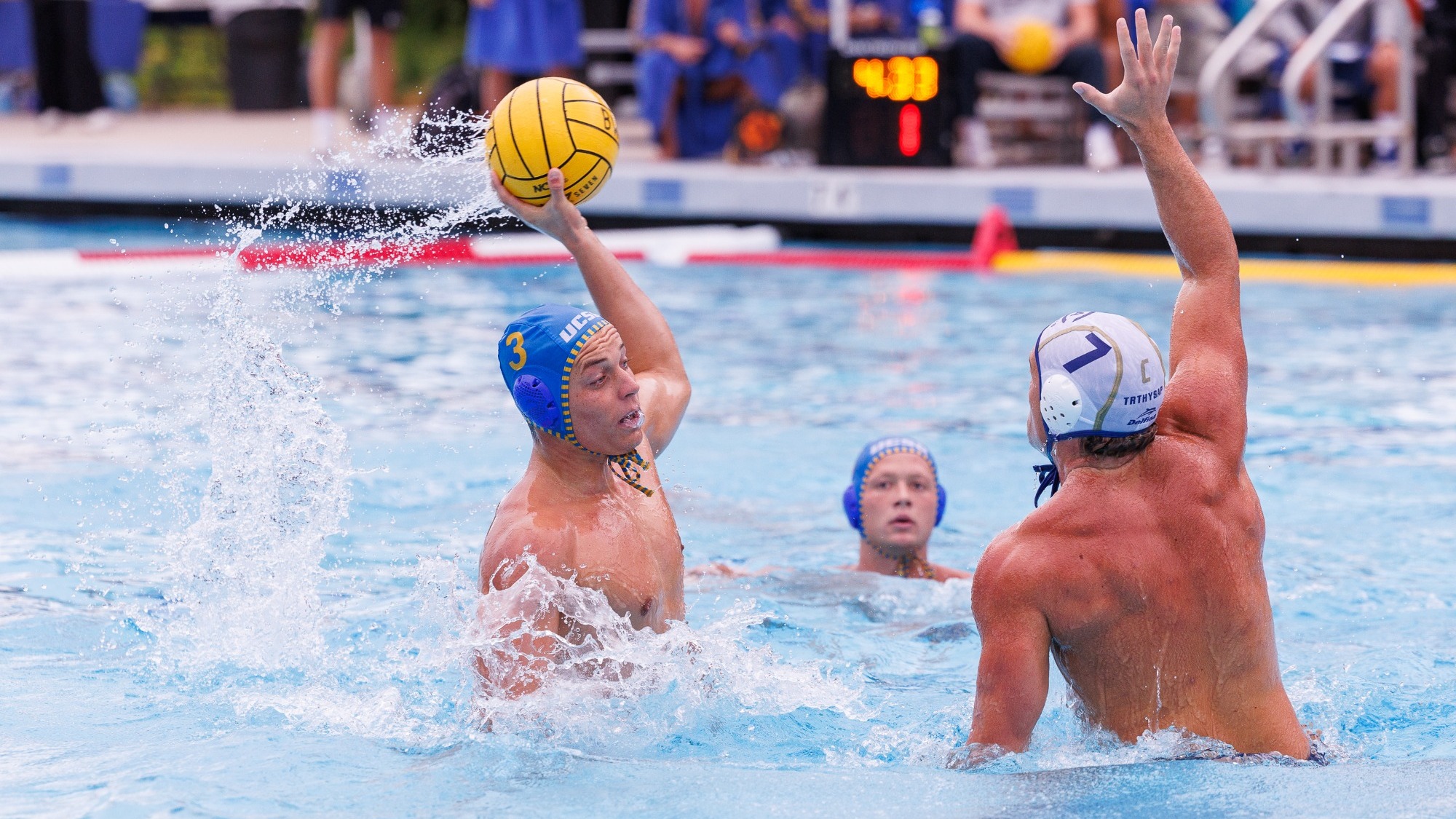 Charlie Johnson shoots from range against UC Davis