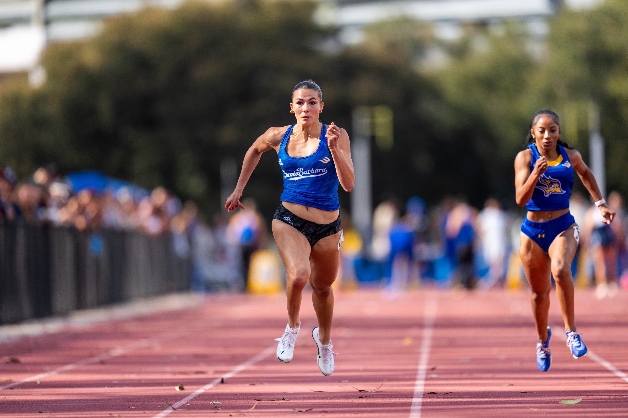 Shepard breaks two indoor school records