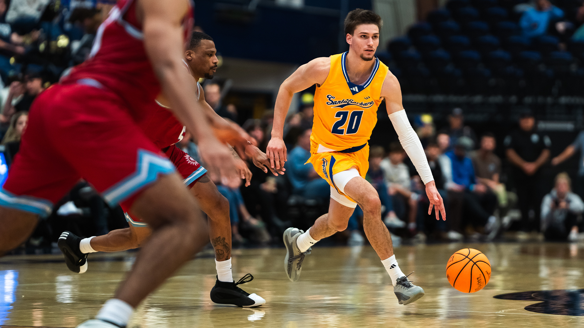 mahaney dribbling vs. lmu 