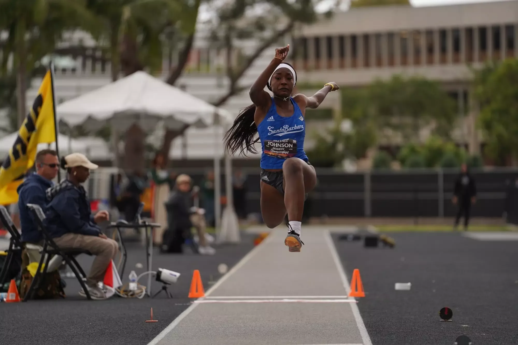 Kennedy Johnson at big west champs