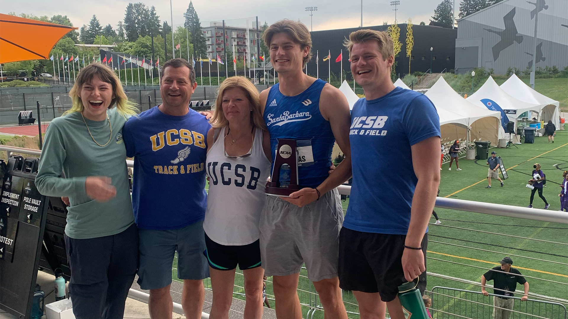 Brad Thomas at NCAAs