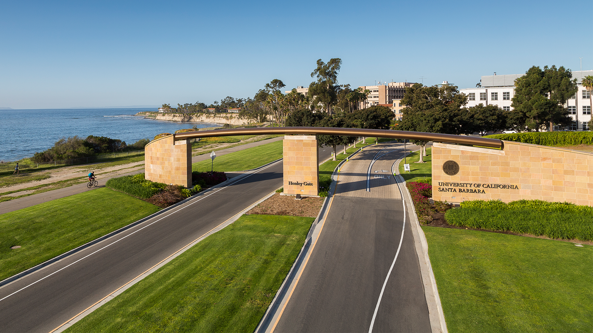 scenic campus shot