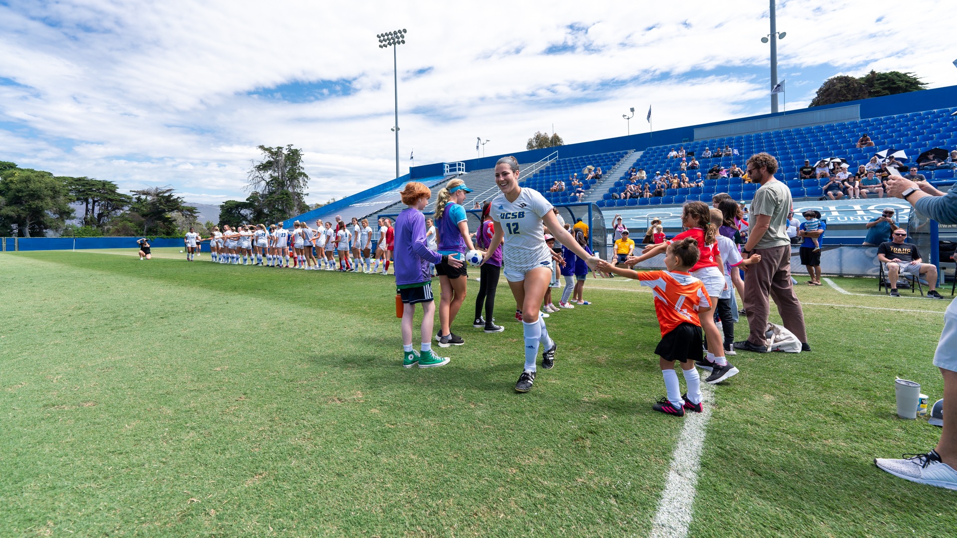 Corcoran AYSO Pregame hi-fives