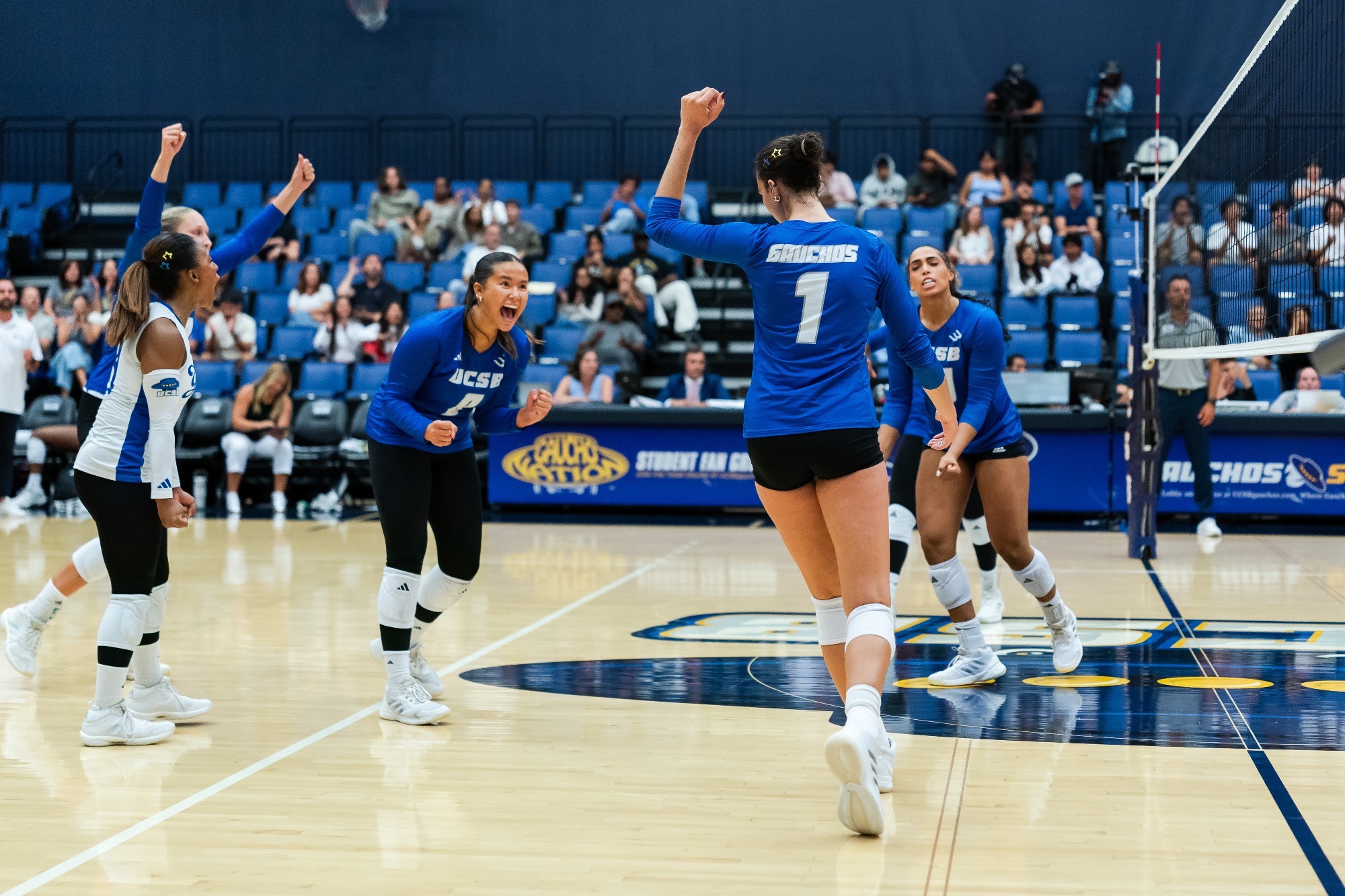 Auburn Tomkinson and Milan Rec celebrate a point