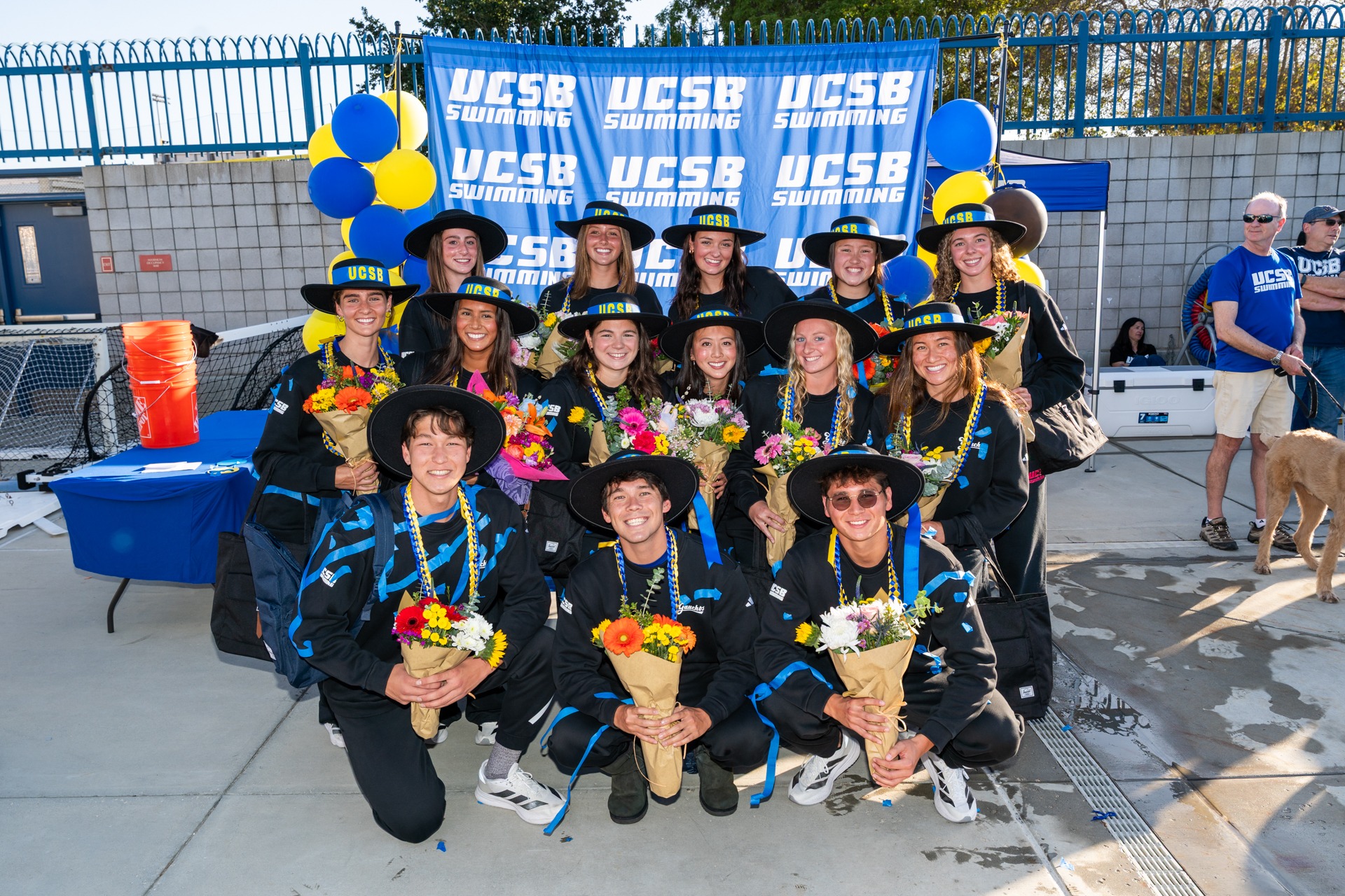 Senior Day Swim Seniors 1.31.26