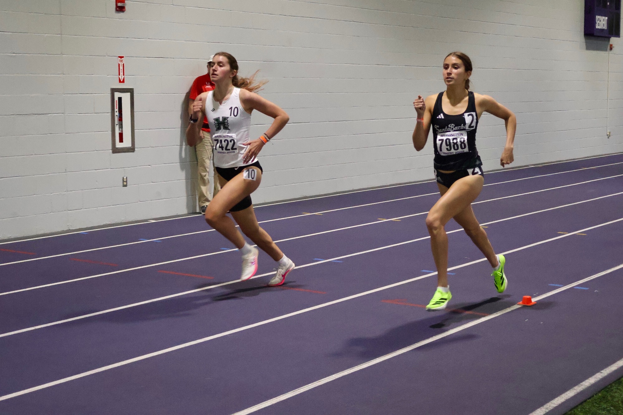 Jordin Lieberman running the 3000