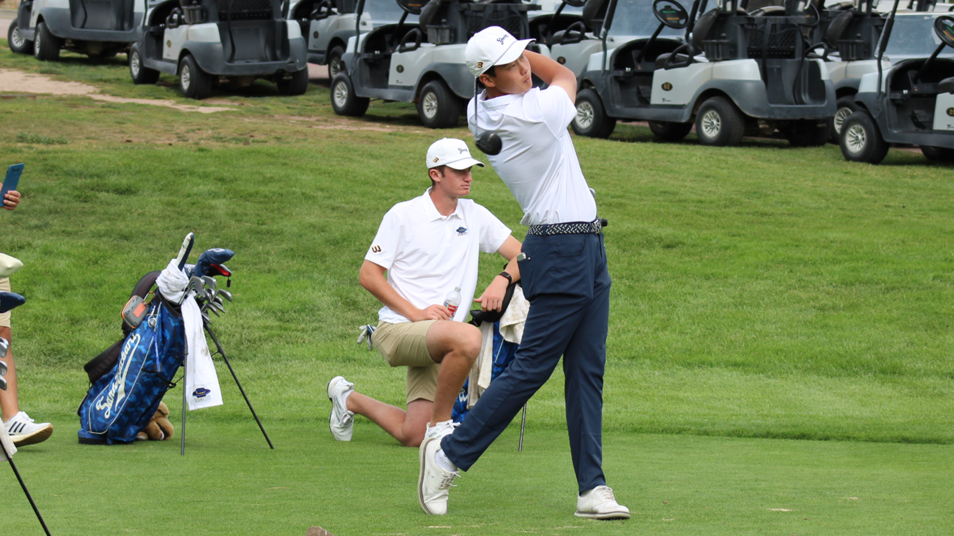dylan ma driving at air force event