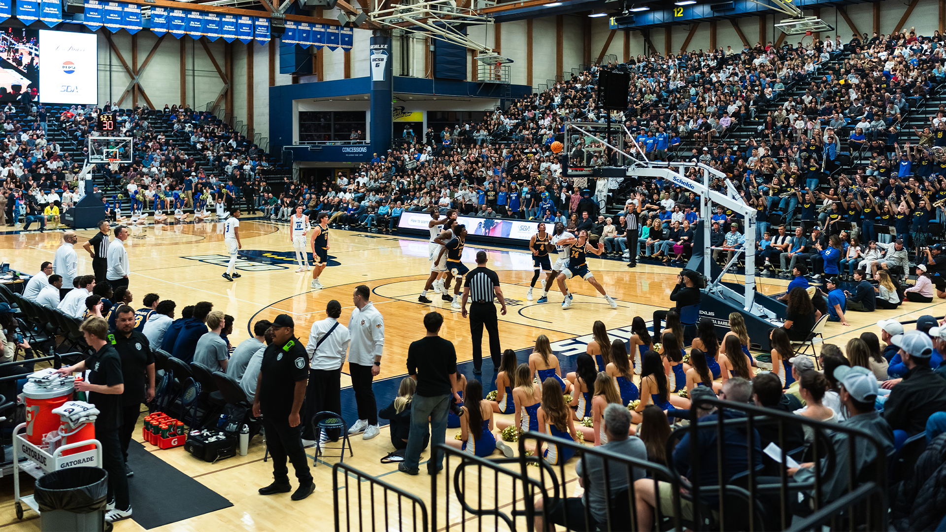 tdome packed vs uc irvine