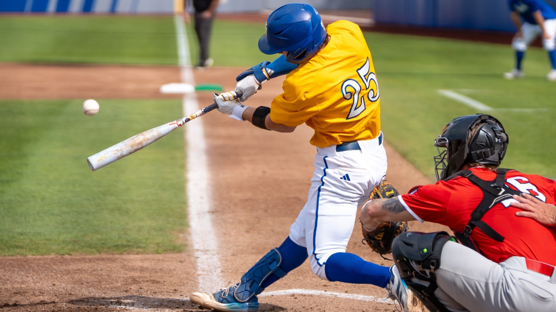 Cade Goldstein connects for a HR against Utah