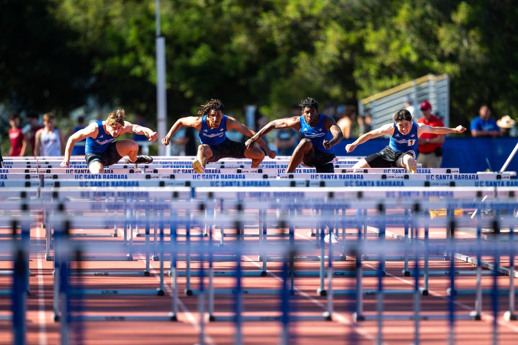 Gauchos representing in the 110m finals