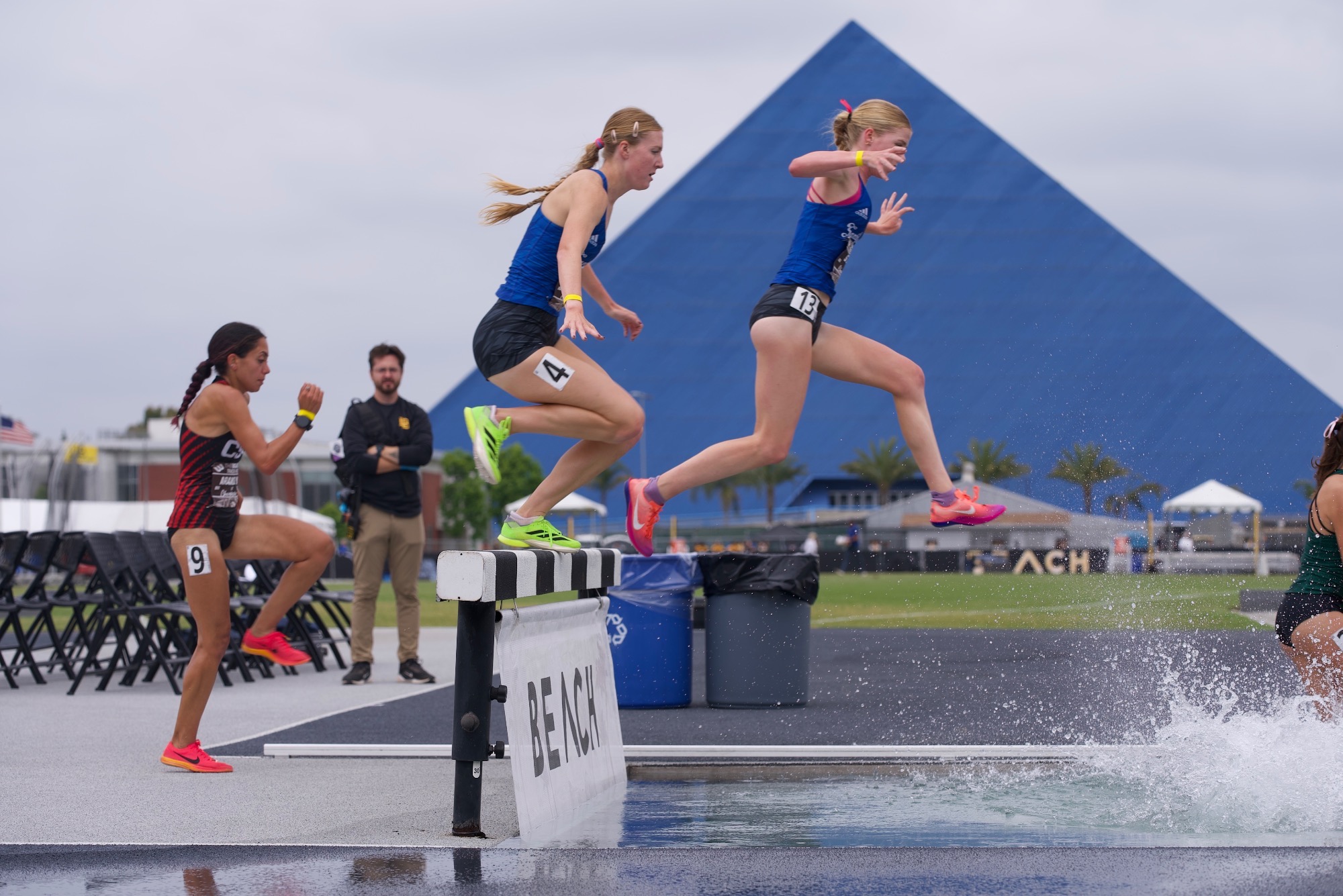 Ryann Strawn in steeple at conference 