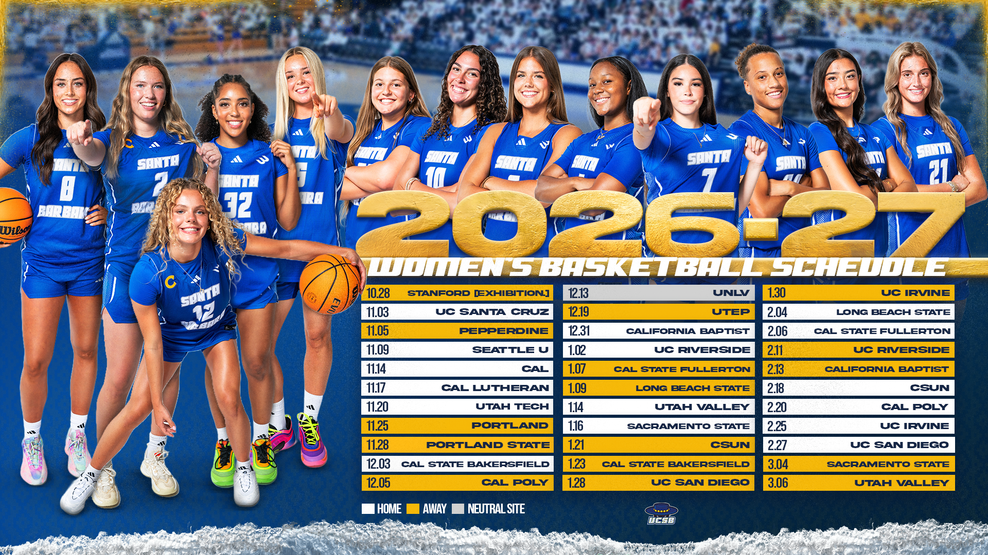 WBB Schedule graphic