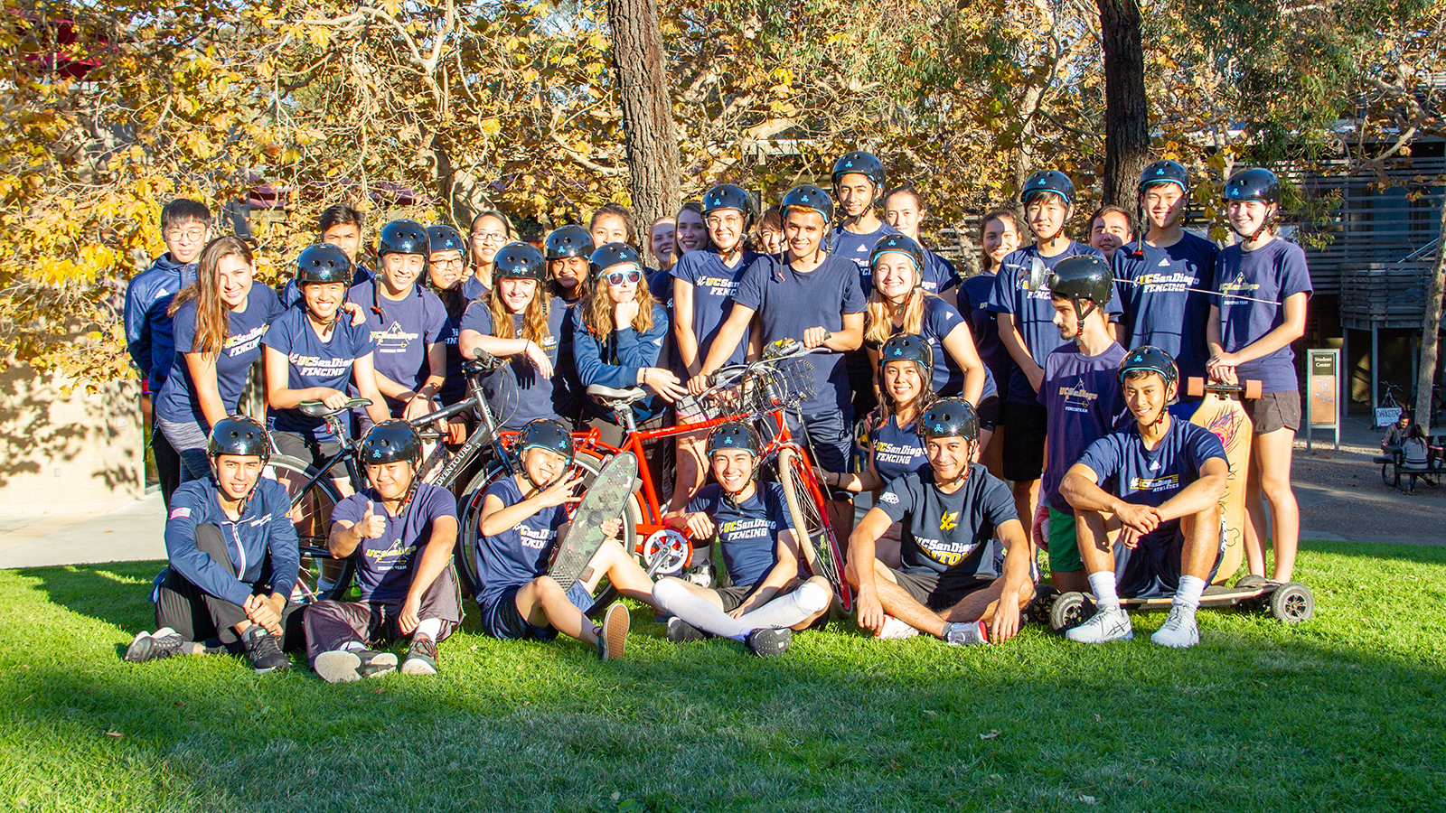 Fencers Using their Heads to Promote Campus Safety