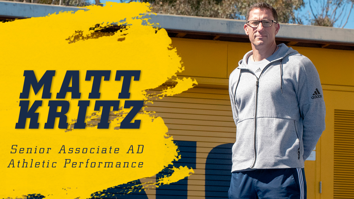 Kritz Selected To Lead UC San Diego Athletic Performance UC San Diego