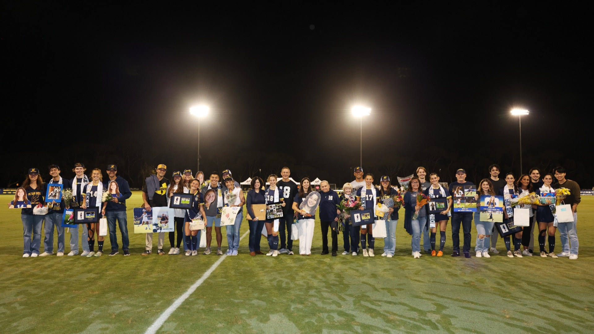 UC San Diego women's soccer seniors 2025