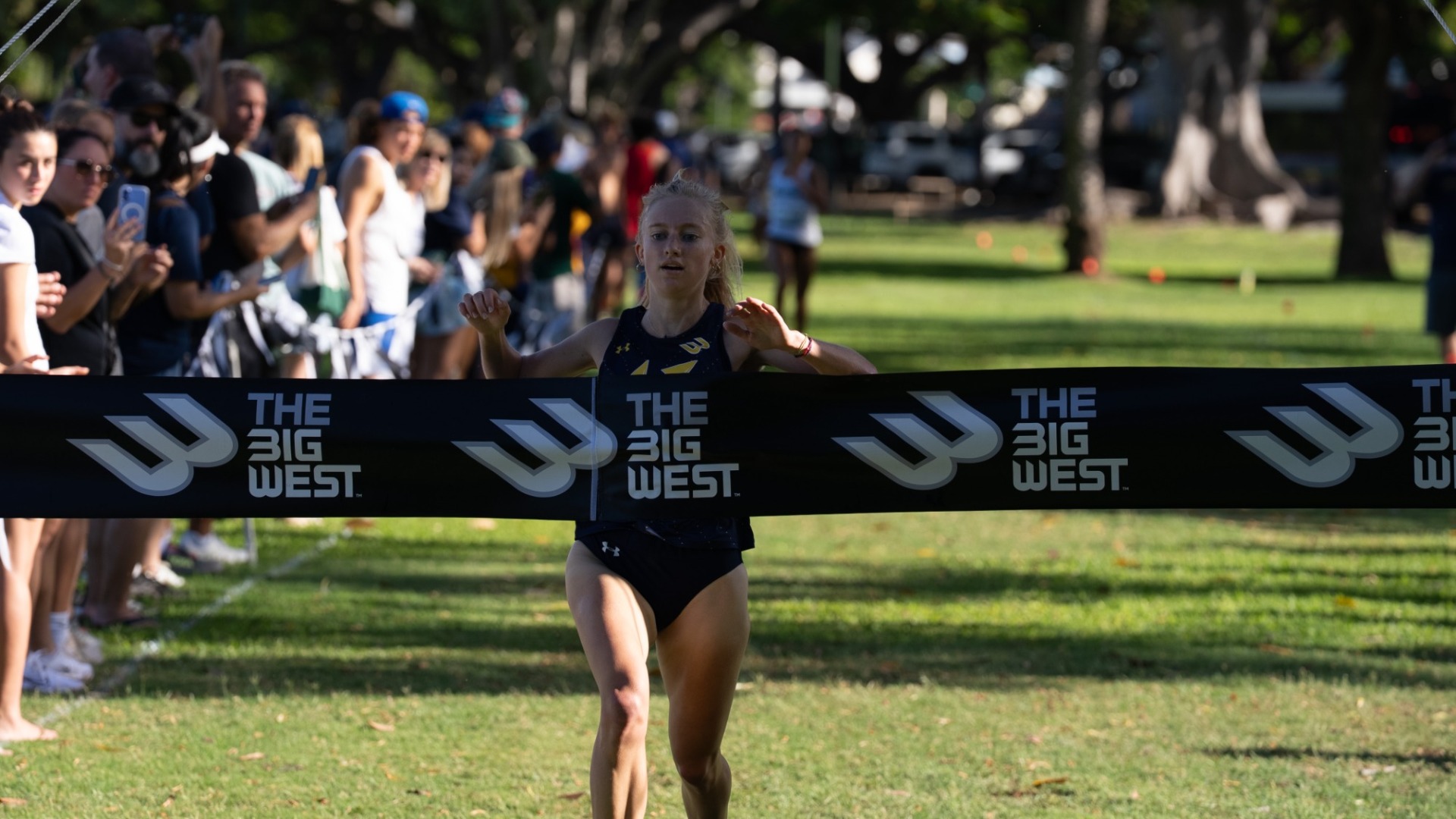 Sylvana Northrop Big West Championships Finish Line
