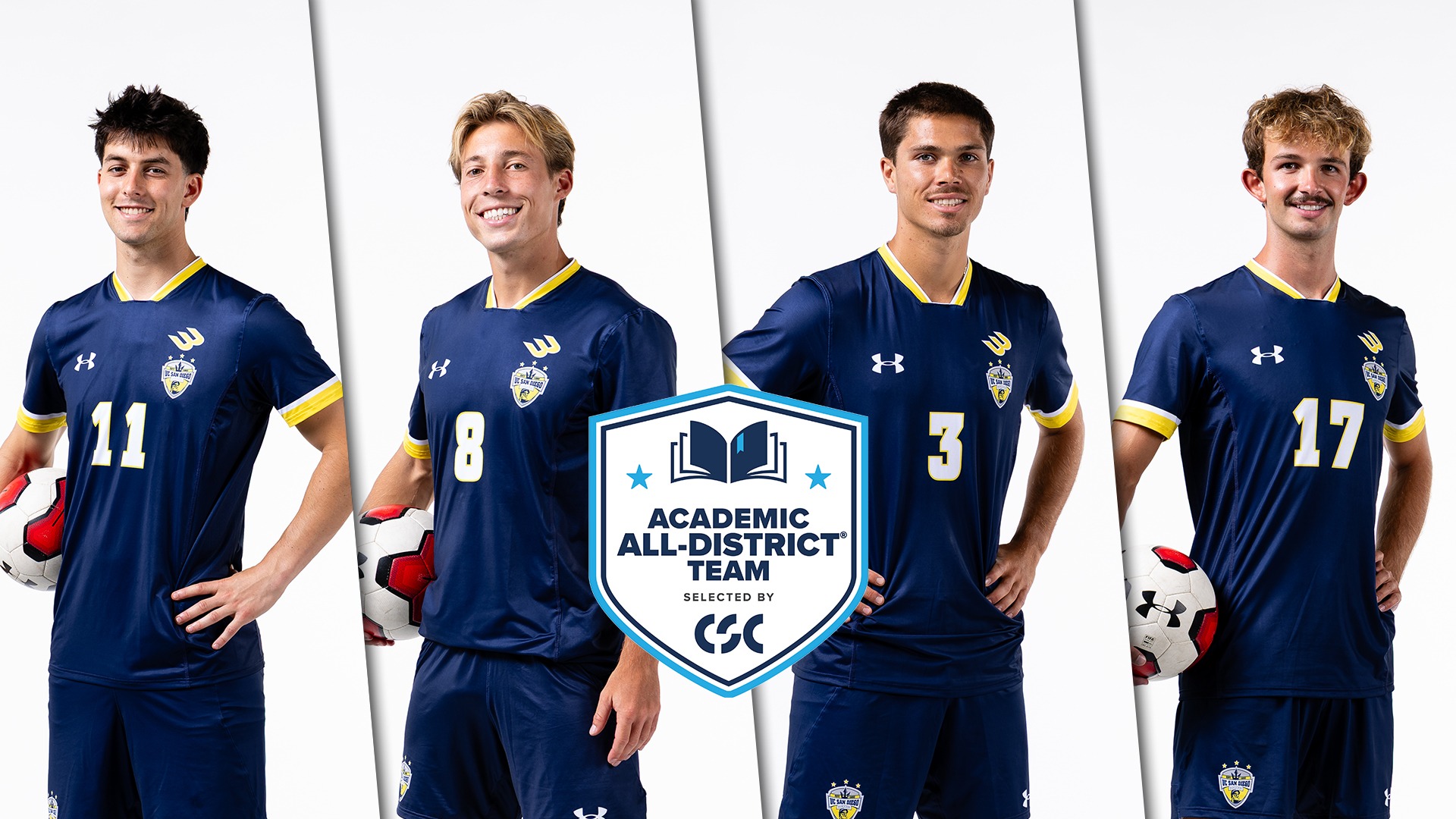 Men's Soccer 2025 Academic All-District Selections