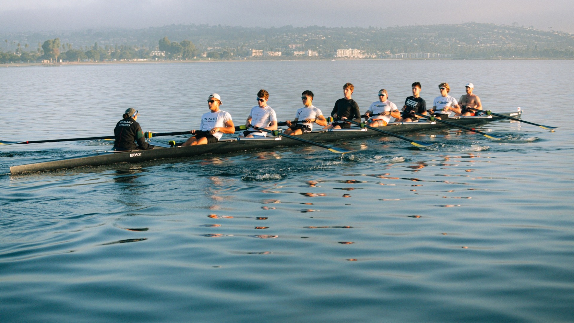 Men's Rowing Practice