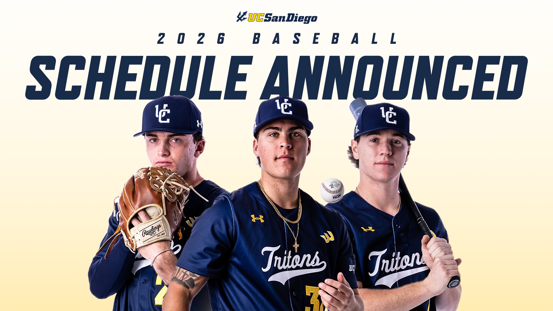 2026 Baseball Schedule Announced