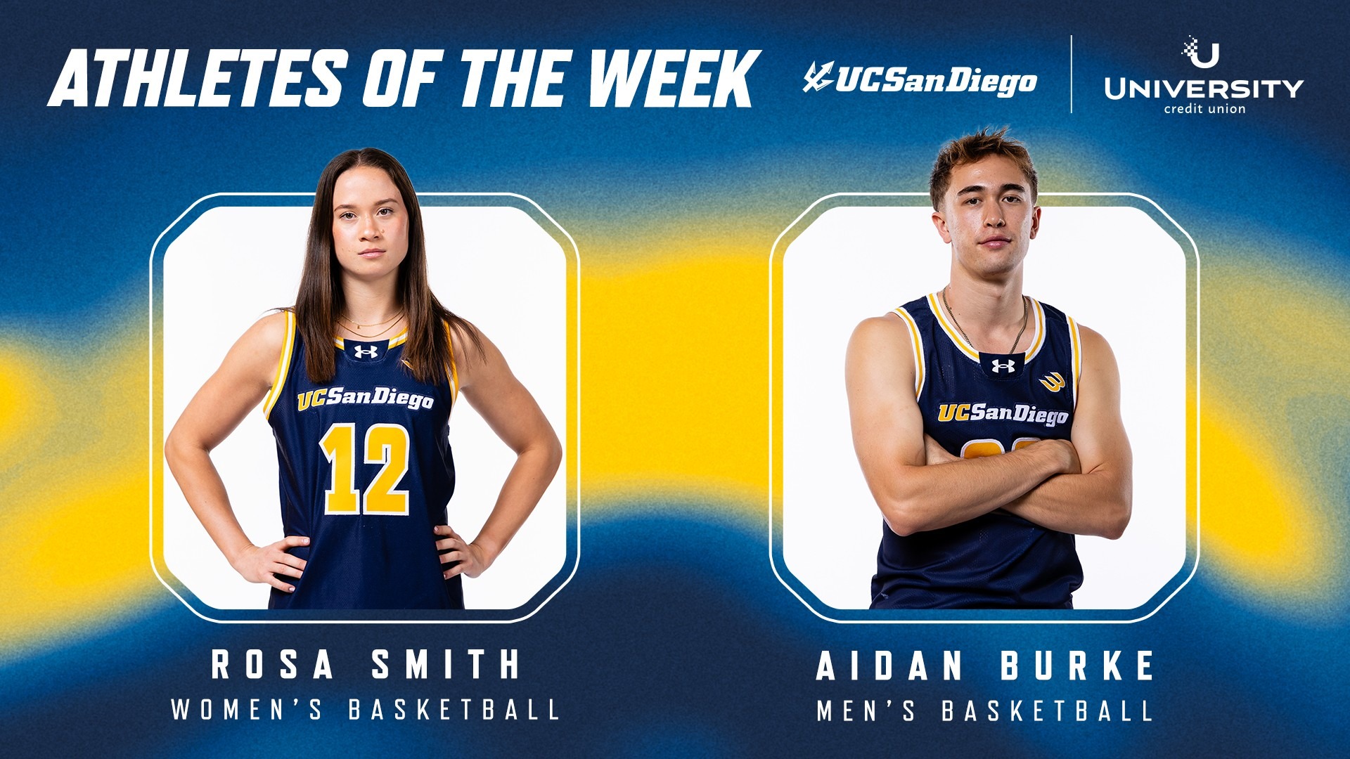 UCU Athletes of the week for Dec.8 are Smith and Burke 