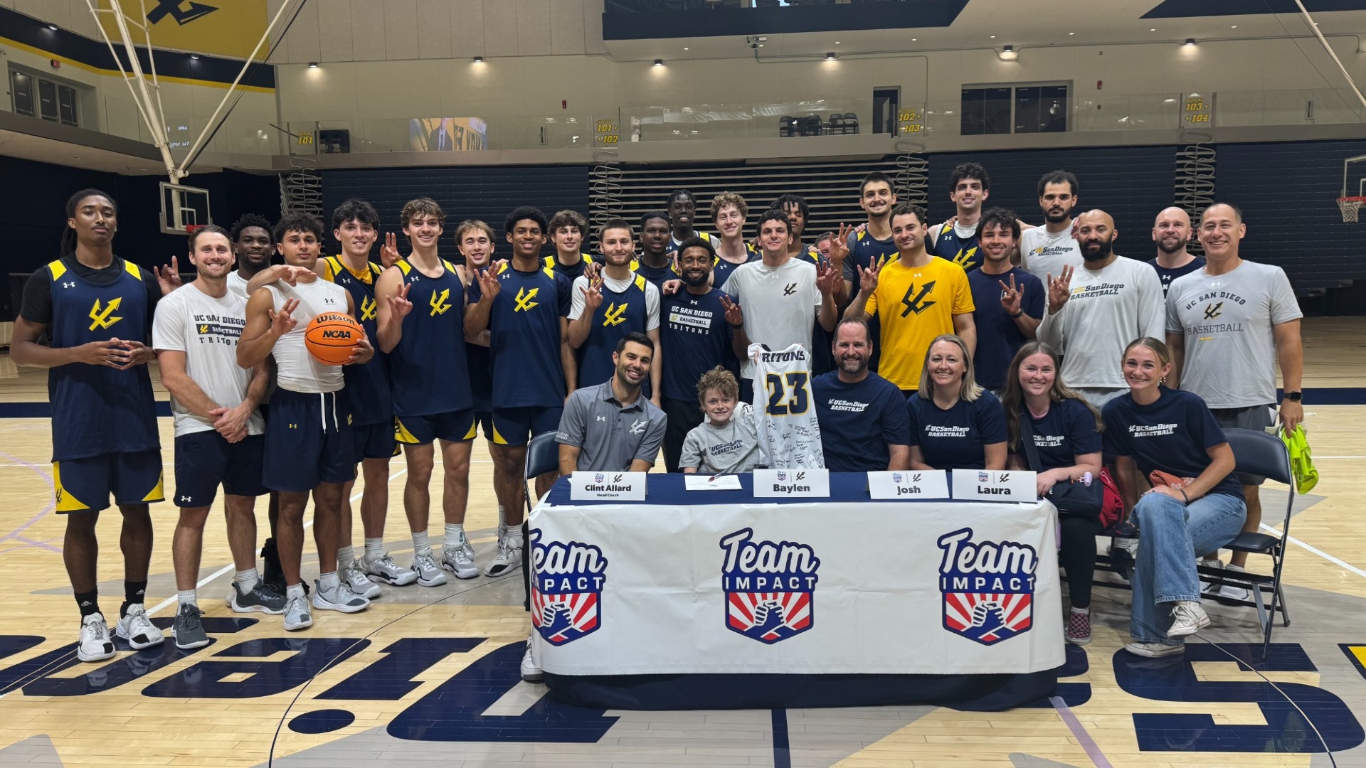 MBB Team IMPACT Signing 2025-26