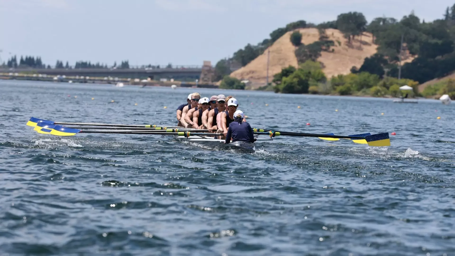 Second Varsity Eight Rowing at the MPSF Championship