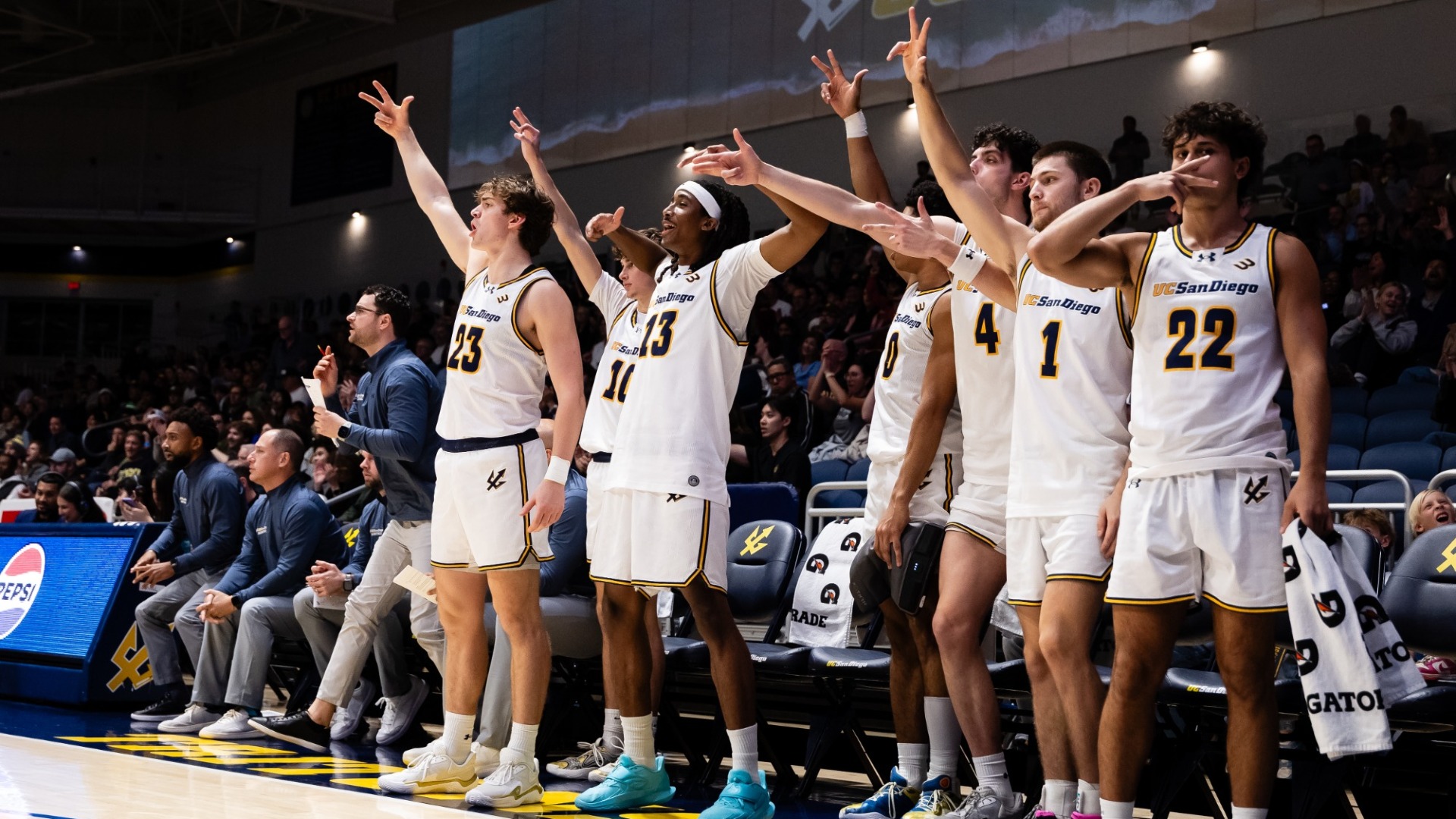 Bench Celebration MBB