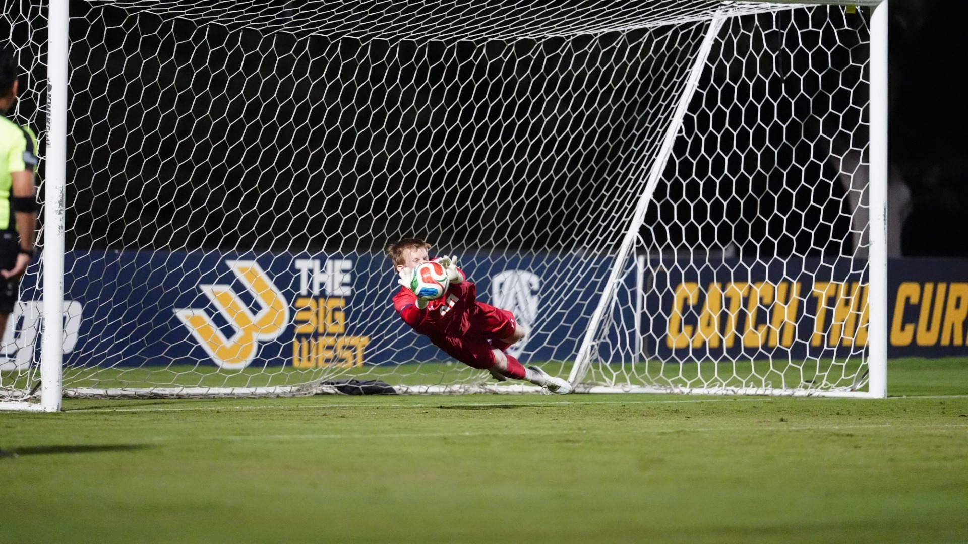 Nic Thiele penalty kick save