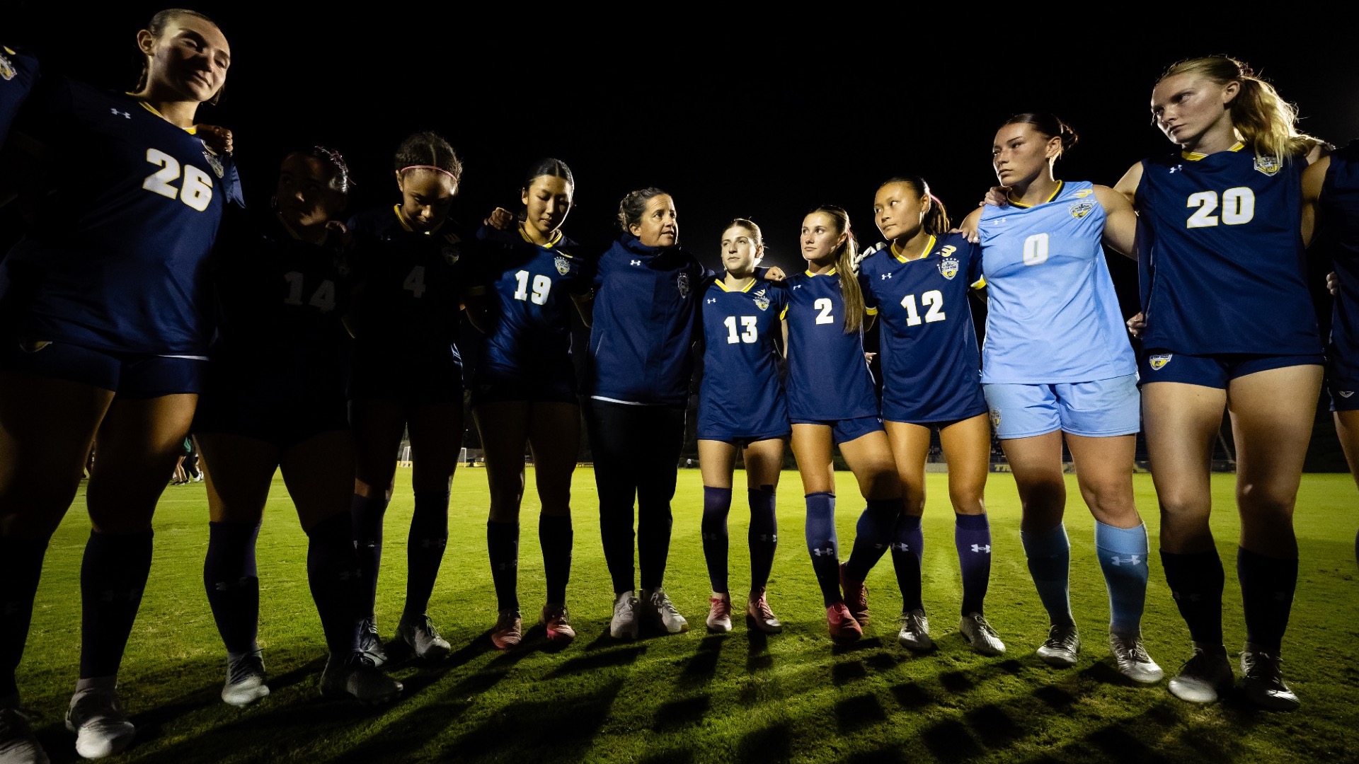 14 October 2026: UC San Diego women’s soccer hosts Sacramento State Wednesday evening at Triton Soccer Stadium. (Credit: Derrick Tuskan/UC San Diego)