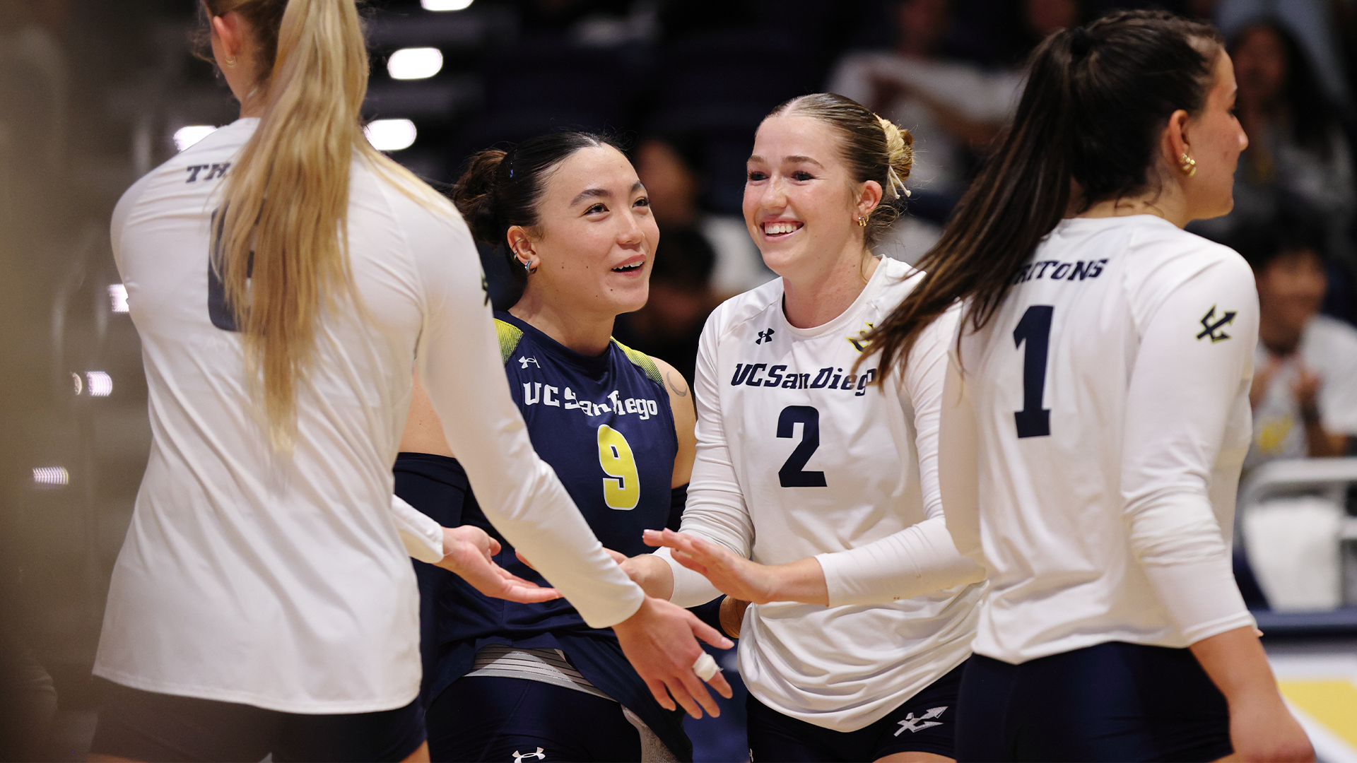 Paulina Baillie and Ireland Mcnees celebrate