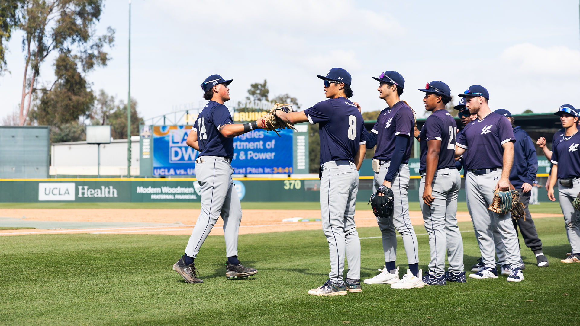 Pregame at UCLA-Game Two