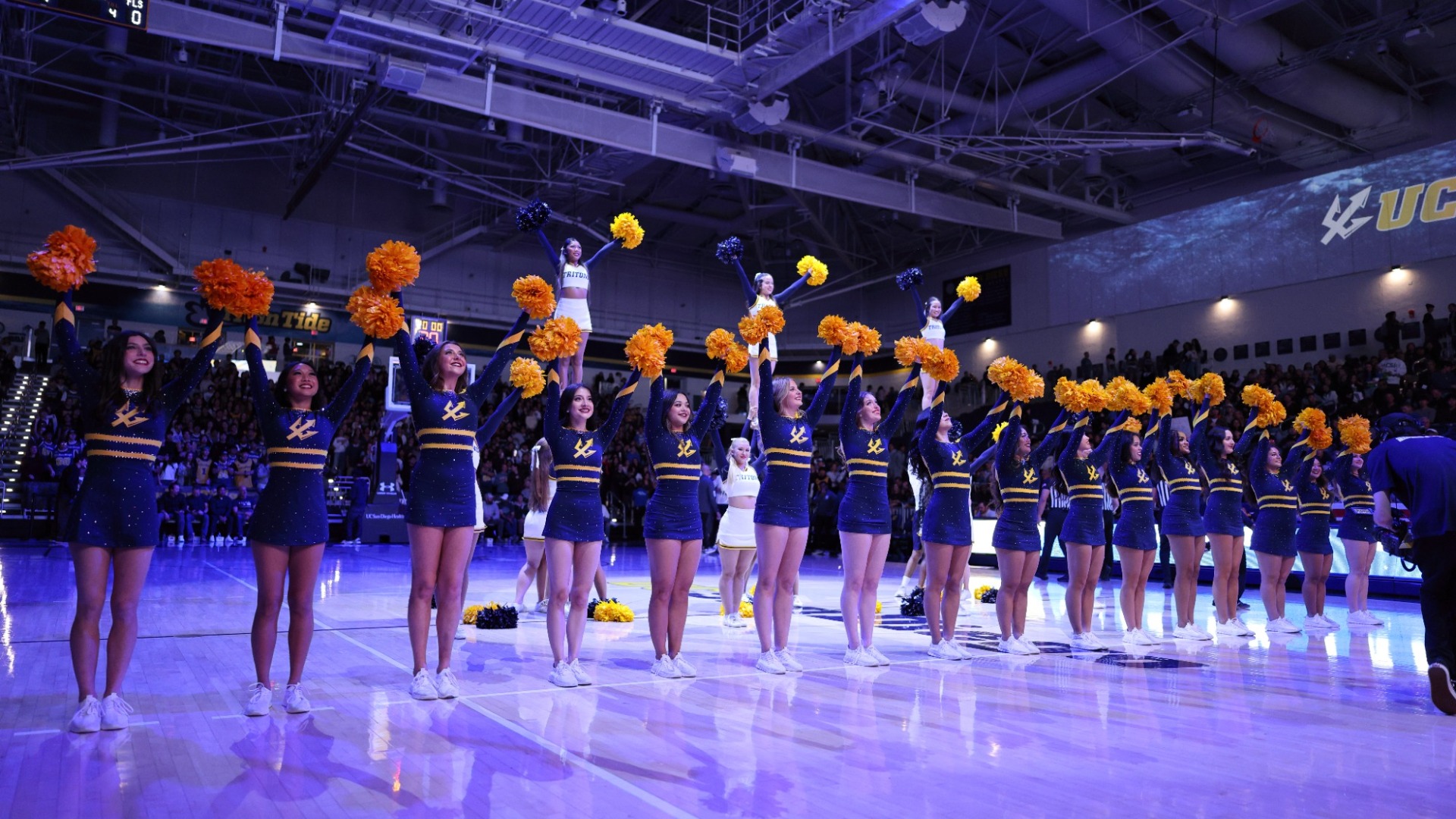 Spirit at Men's Basketball Cheer Dance