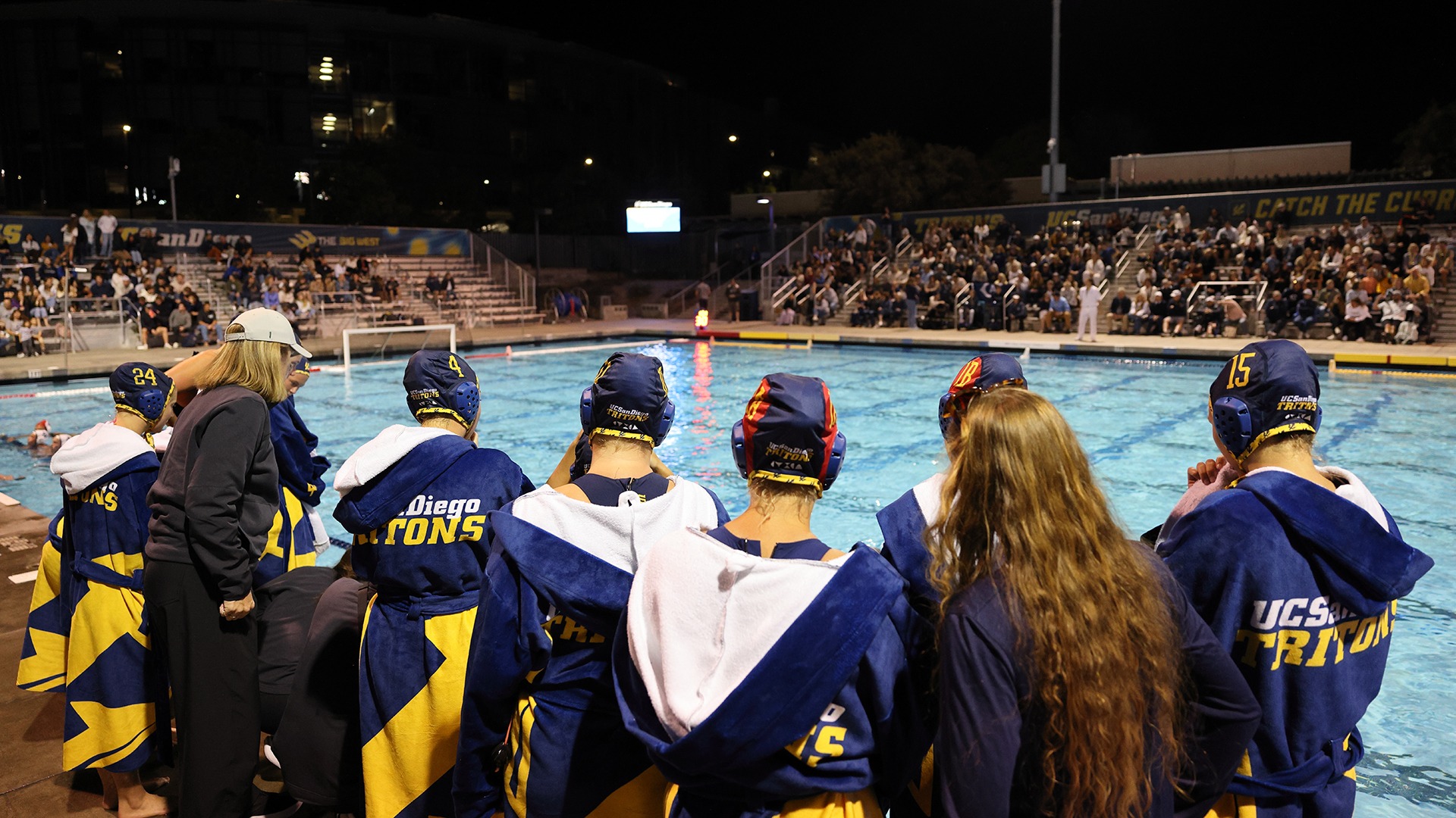 University of California San Diego Women’s Water Polo match verses University of California Davis