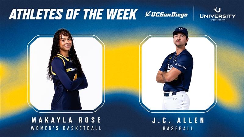 UCU Athletes of the Week for Mar.16 are Allen and Rose
