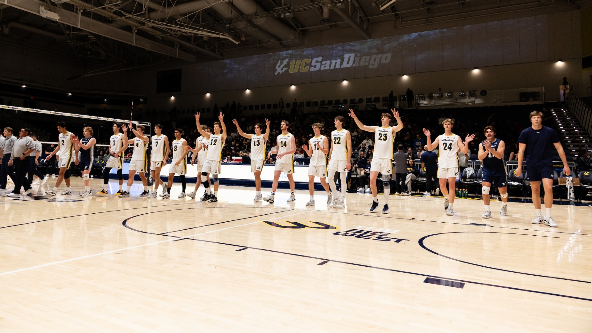 Men's Volleyball Walkout